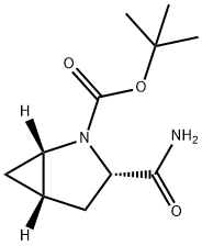 (1S,3S,5S)-3-(aminokarbonyl)-2-azabicyklo[3.1.0]hexan-2-karboxylsyra-tert-butylester