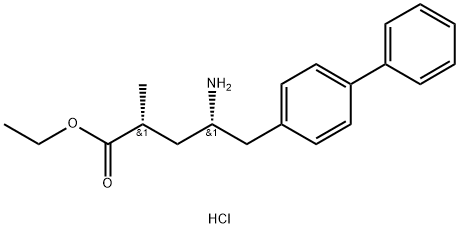 (2R,4S)-4-amino-5-(bifenyl-4-yl)-2-metylpentansyraetylesterhydroklorid
