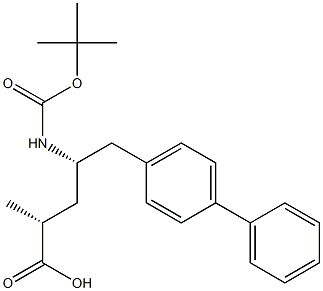 (2R,4S)-5-((1,1'-bifenyl)-4-yl)-4-((tert-butoxikarbonyl)amino)-2-metylpentansyra