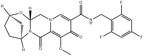 (2R,5S,13aR)-8-metoxi-7,9-dioxo-N-(2,4,6-trifluorobensyl)-2,3,4,5,7,9,13,13a-oktahydro-2, 5-metanopyrido[1',2':4,5]pyrazino[2,1-b][1,3]oxazepin-10-karboxamid
