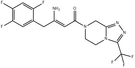 (2Z)-4-oxo-4-[3-(trifluormetyl)-5,6-dihydro-[1,2,4]triazolo[4,3-a]pyrazin-7(8H)-yl]-1- (2,4,5-trifluorfenyl)but-2-en-2-amin