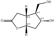 (3aR,4S,5R,6aS)-hexahydro-5-hydroxi-4-(hydroximetyl)-2H-cyklopenta[b]furan-2-on