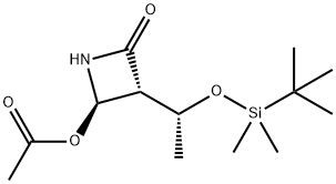 (3S,4R)-4-acetoxi-3-[(R)-1-(tert-butyldimetylsilyloxi)etyl]azetidin-2-on