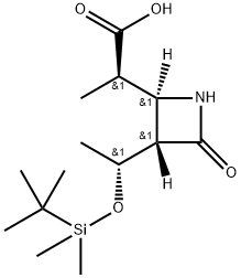(3S,4S)-3-[(R)-1-(tert-butyldimetylsilyloxi)etyl]-4-[(R)-1-karboxietyl]-2-azetidinon