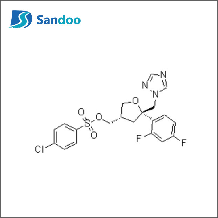 (3S-Cis)-4-klorbensensulfonsyra [5-(2,4-difluorfenyl)tetrahydro-5-(1H-1,2,4-triazol-1-ylmetyl)-3-furanyl]metylester