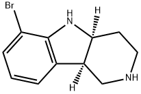 (4aS,9bR)-6-brom-2,3,4,4a,5,9b-hexahydro-lH-pyrido[4,3-b]indol