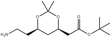 (4R,6R)-tert-butyl-6-(2-aminoetyl)-2,2-dimetyl-1,3-dioxan-4-acetat