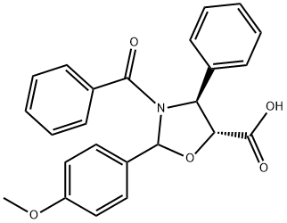 (4S,5R)-3-bensoyl-2-(4-metoxifenyl)-4-fenyl-5-oxazolidinkarboxylsyra