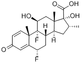 (6a,11b,16a,17a)-6,9-difluoro-11,17-dihydroxi-16-metyl-3-oxoandrosta-1,4-dien-17-karboxylsyra
