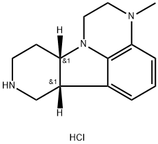 (6bR,10aS)-3-metyl-2,3,6b,7,8,9,10,10a-oktahydro-lH-pyrido[3',4':4,5]pyrrolo[1,2,3- de]kinoxalinhydroklorid