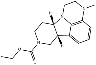 (6bR,10aS)-etyl-3-metyl-2,3,6b,7,10,10a-hexahydro-lH-pyrido[3',4':4,5]pyrrolo[1,2,3-de]kinoxalin -8(9H)-karboxylat