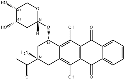(7S-cis)-9-acetyl-9-amino-7-[(2-deoxi-alfa-D-erytro-pentopyranosyl)oxi]-7,8,9,10-tetrahydro-6,11-dihydroxi-5 ,12-naftacendion