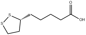 (R)-(+)-1,2-ditiolan-3-pentansyra