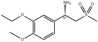(S)-1-(3-etoxi-4-metoxifenyl)-2-(metylsulfonyl)etanamin
