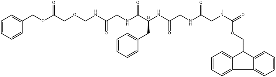 (S)-bensyl 11-bensyl-1-(9H-fluoren-9-yl)-3,6,9,12,15-pentaoxo-2,18-dioxa-4,7,10,13,16-pentaazaicosan -20-havre