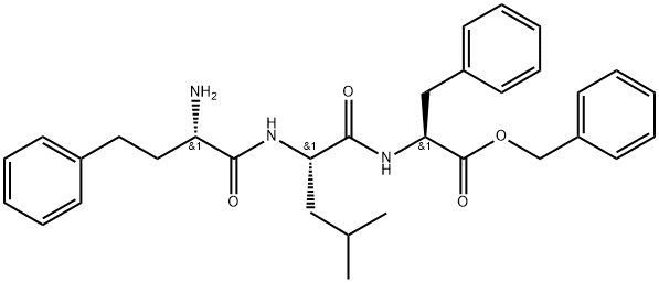 (S)-bensyl-2-((S)-2-((S)-2-amino-4-fenylbutanamido)-4-metylpentanamido)-3-fenylpropanoathydroklorid