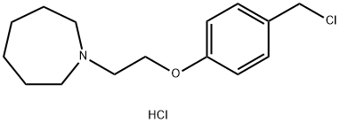 1-(2-(4-(klormetyl)fenoxi)etyl)azepanhydroklorid