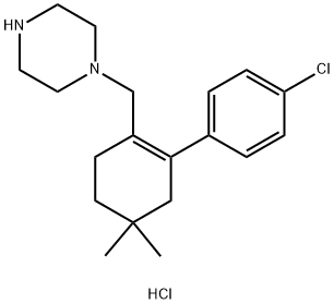1-((4'-klor-5,5-dimetyl-3,4,5,6-tetrahydro-[1,1'-bifenyl]-2-yl)metyl)piperazin-dihydroklorid