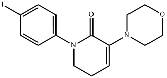 1-(4-jodfenyl)-3-morfolino-5,6-dihydropyridin-2(lH)-on