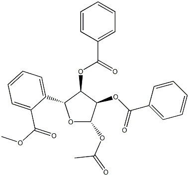 1-acetyl-2,3,5-tribensamid-D-ribos