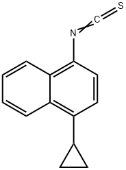 1-cyklopropyl-4-isotiocyantonaftalen