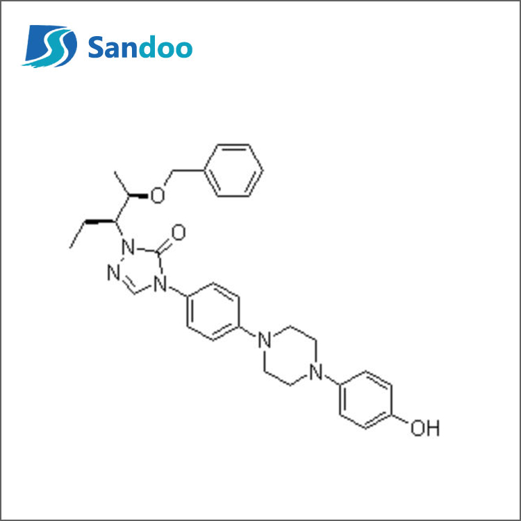 2-[(1S,2S)-1-etyl-2-bensyloxipropyl]-2,4-dihydro-4-[4-[4-(4-hydroxifenyl)-1-piperazinyl]fenyl]-3H-1,2 ,4-Triazol-3-One