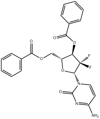 2',2'-difluor-2'-deoxicytidin-3',5'-dibensoat