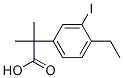 2-(4-etyl-3-jodfenyl)-2-metylpropansyra