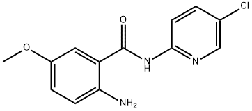 2-amino-N-(5-klorpyridin-2-yl)-5-metoxibensamid