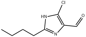 2-butyl-4-klor-5-formylimidazol