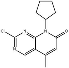 2-klor-8-cyklopentyl-5-metylpyrido[2,3-d]pyriMidin-7(8H)-on