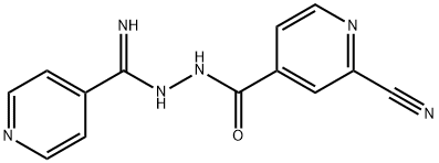 2-Cyano-N'-(imino(pyridin-4-yl)metyl)isonikotinohydrazid