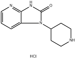 2-Oxo-1-(4-piperidinyl)-2,3-dihydro-lH-imidazo[4,5-b]pyridindihydroklorid