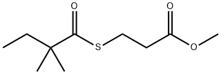 3-[(2,2-dimetyl-1-oxobutyl)tio]propansyrametylester