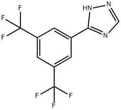 3-(3,5-bis(trifluormetyl)fenyl)-lH-1,2,4-triazol