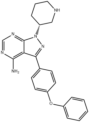 3-(4-fenoxi-fenyl)-1-piperidin-3-yl-lH-pyrazolo[3,4-d]pyriMidin-4-ylaMine