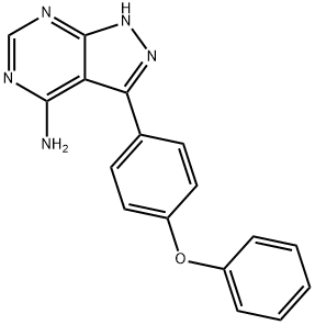 3-(4-fenoxifenyl)-lH-pyrazolo[3,4-d]pyrimidin-4-amin