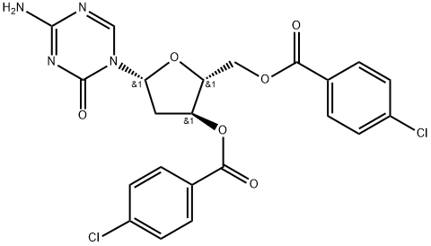 3',5'-di-o-p-klorbensoyl-2-deoxi-5-azacytosin