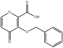3-(bensyloxi)-4-oxo-4h-pyran-2-karboxylsyra