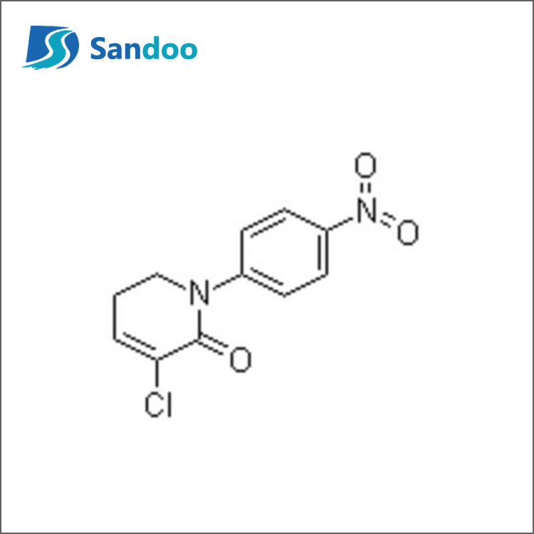 3-klor-5,6-dihydro-1-(4-nitrofenyl)-2(lH)-pyridinon