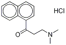 3-(DIMETYLAMINO)-1-(NAFTALEN-1-YL)PROPAN-1-ONE HYDROKLORID