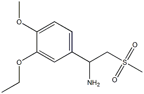 3-etoxi-4-metoxi-alfa-[(metylsulfonyl)metyl]-bensenMetanamin