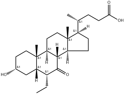 3a-hydroxi-6-etyl-7-keto-5β-cholan-24-syra