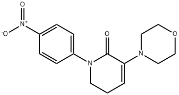 3-morfolino-1-(4-nitrofenyl)-5,6-dihydropyridin-2(lH)-on