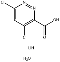 3-Pyridazinkarboxylsyra, 4,6-diklor-, litiumsalt, hydrat (1:1:1)