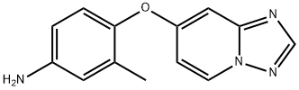 4-([1,2,4]triazolo[1,5-a]pyridin-7-yloxi)-3-metylanilin