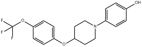 4-[4-[4-(trifluormetoxi)fenoxi]piperidin-1-yl]fenol