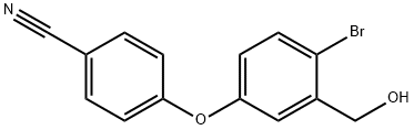 4-[4-brom-3-(hydroximetyl)fenoxi]bensonitril