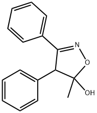 4,5-dihydro-5-metyl-3,4-difenyl-5-isoxazolol