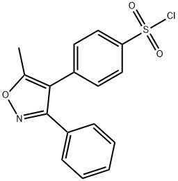 4-(5-metyl-3-fenyl-4-isoxazolyl)bensensulfonylklorid
